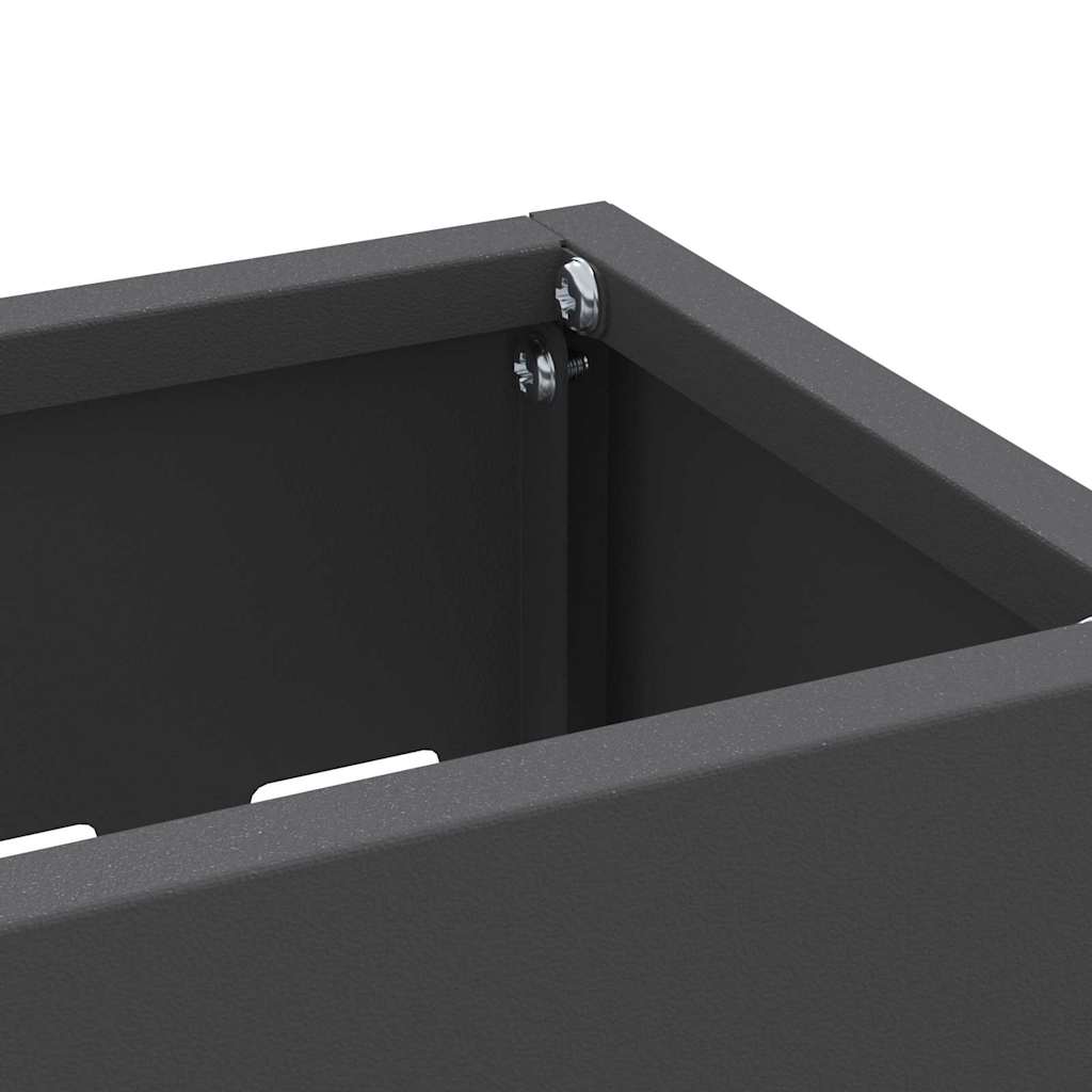 Βάση ομπρέλας βροχής Μαύρο 28 x 12 x 41 εκ Ατσάλι