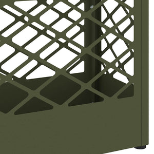 Βάση ομπρέλας βροχής Λαδί 28 x 12 x 41 εκ Ατσάλι - Pakobazaar