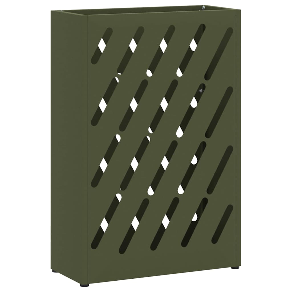 Σχέδιο & βάση αποθήκευσης Λαδί 28 x 12 x 41 εκ Ατσάλι - Pakobazaar