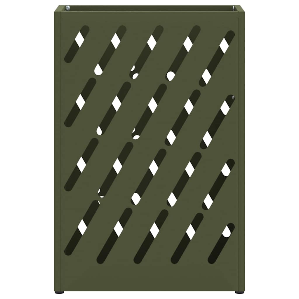 Σχέδιο & βάση αποθήκευσης Λαδί 28 x 12 x 41 εκ Ατσάλι - Pakobazaar
