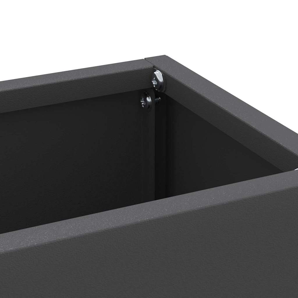 Σχέδιο & βάση αποθήκευσης Μαύρο 28 x 12 x 41 εκ Ατσάλι - Pakobazaar
