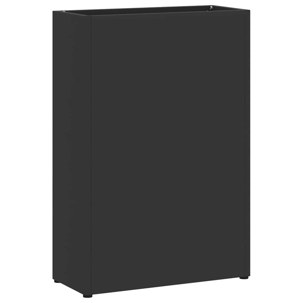 Σχέδιο & βάση αποθήκευσης Μαύρο 28 x 12 x 41 εκ Ατσάλι - Pakobazaar