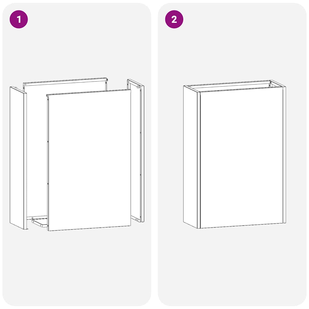 Σχέδιο & βάση αποθήκευσης Ροζ 28 x 12 x 41 εκ Ατσάλι - Pakobazaar
