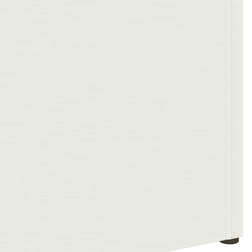Σχέδιο & βάση αποθήκευσης Λευκό 28 x 12 x 41 εκ Ατσάλι - Pakobazaar