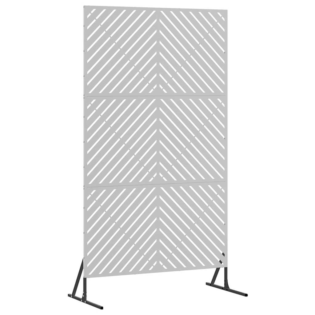 Οθόνη Ιδιωτικότητας Γκρι 100 x 50 x 180 εκ. Ατσάλι - Pakobazaar