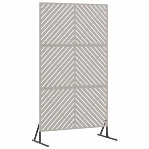 Οθόνη Ιδιωτικότητας Γκρι 100 x 50 x 180 εκ. Ατσάλι - Pakobazaar