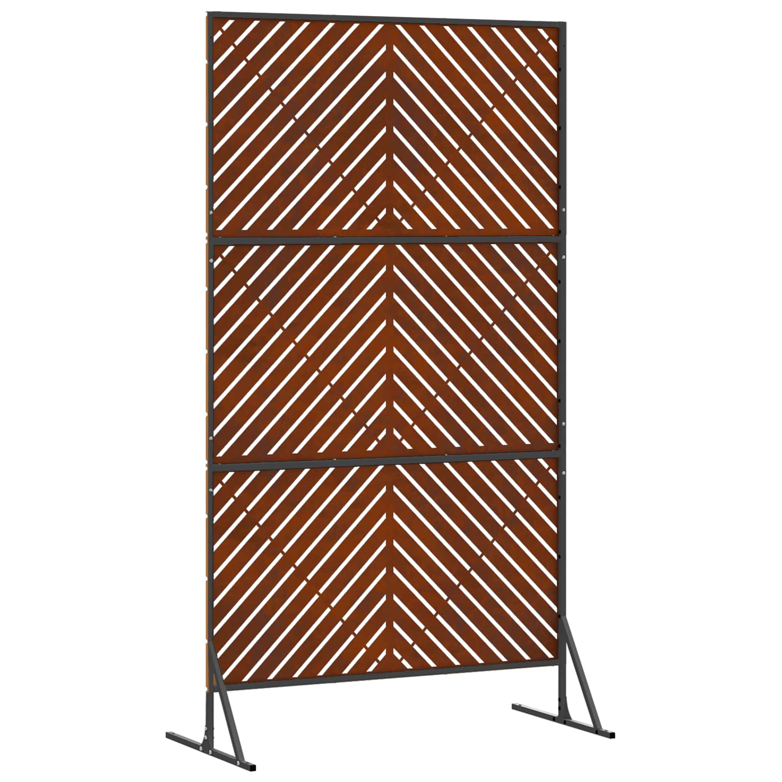 Οθόνη Ιδιωτικότητας Γκρι 100 x 50 x 180 εκ. Ατσάλι - Pakobazaar