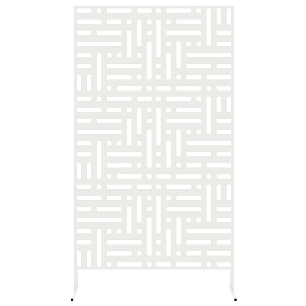 Οθόνη Ιδιωτικότητας Λευκό 100 x 50 x 180 εκ. Ατσάλι - Pakobazaar