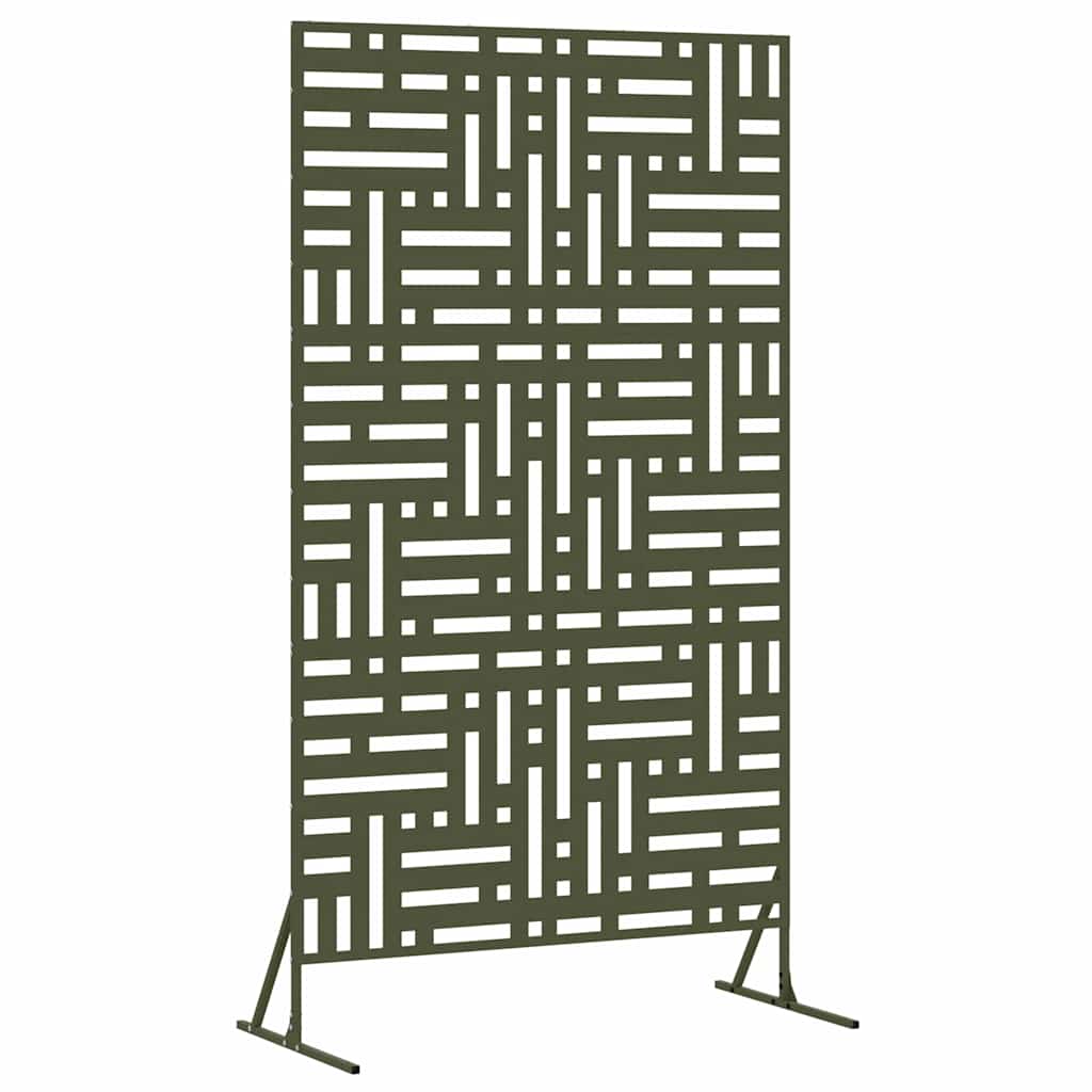 Οθόνη Ιδιωτικότητας Ελιά 100 x 50 x 180 εκ. Ατσάλι - Pakobazaar