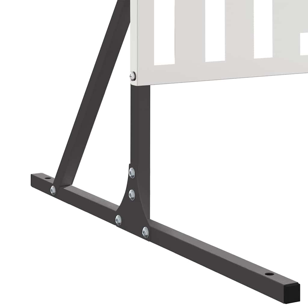 Οθόνη Ιδιωτικότητας Γκρι 100 x 50 x 180 εκ. Ατσάλι - Pakobazaar