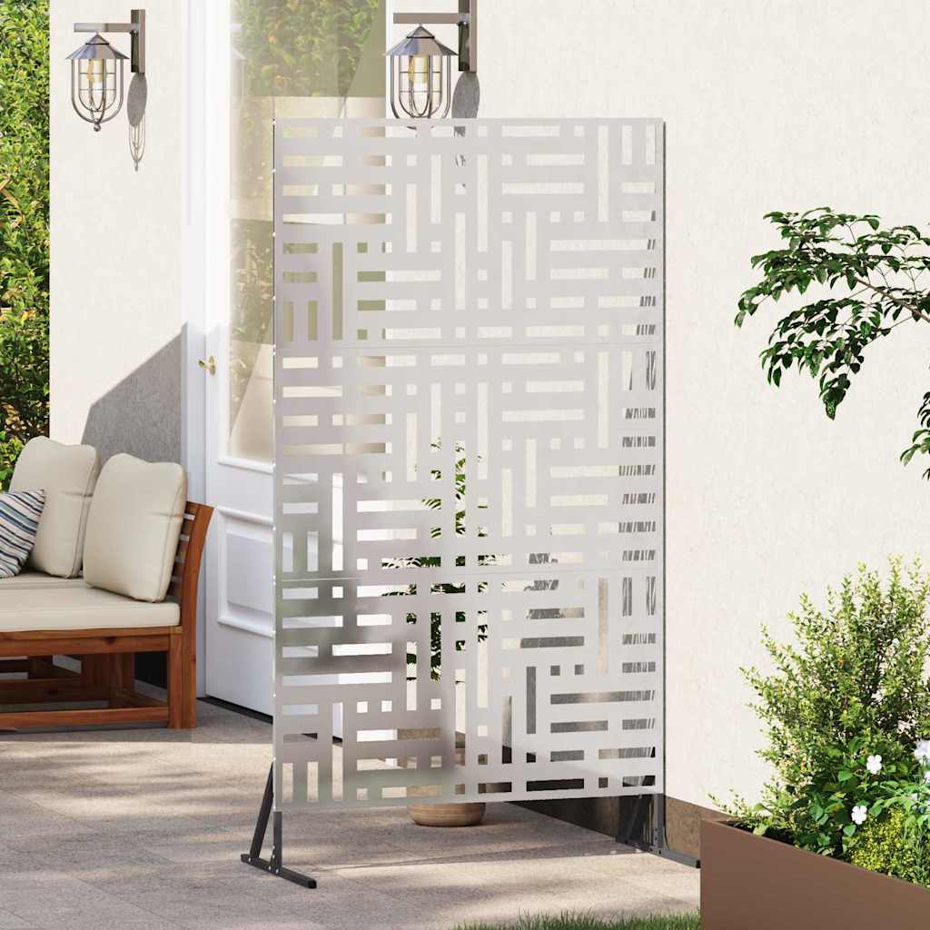 Οθόνη Ιδιωτικότητας Γκρι 100 x 50 x 180 εκ. Ατσάλι - Pakobazaar