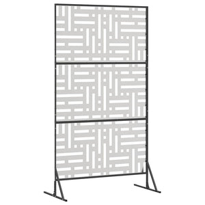 Οθόνη Ιδιωτικότητας Γκρι 100 x 50 x 180 εκ. Ατσάλι - Pakobazaar