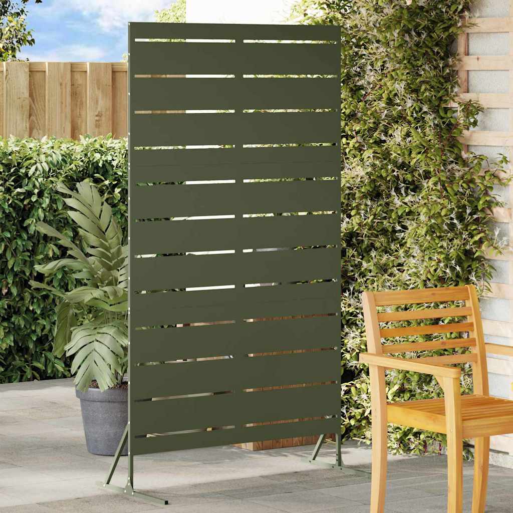 Οθόνη Ιδιωτικότητας Ελιά 100 x 50 x 180 εκ. Ατσάλι - Pakobazaar
