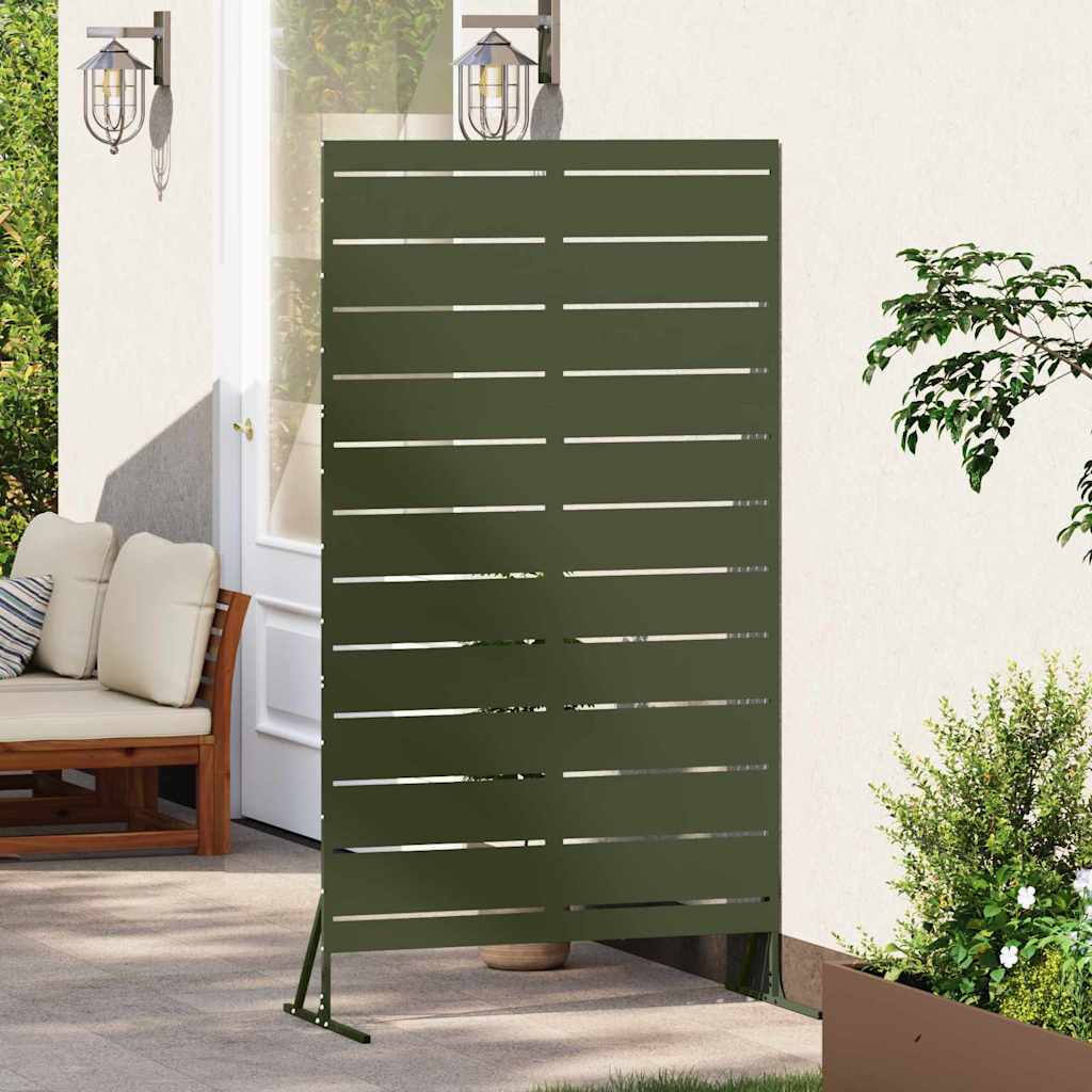 Οθόνη Ιδιωτικότητας Ελιά 100 x 50 x 180 εκ. Ατσάλι - Pakobazaar