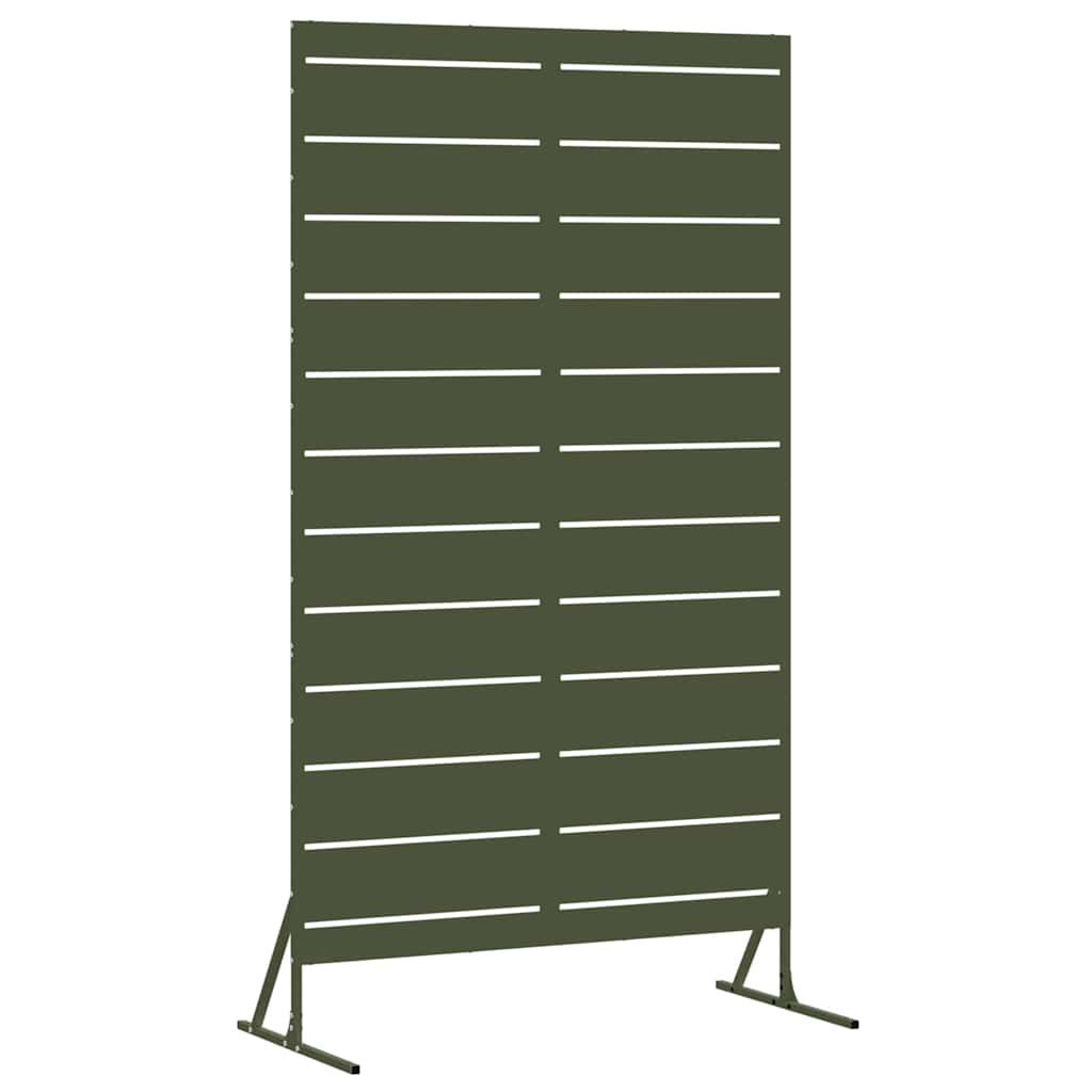 Οθόνη Ιδιωτικότητας Ελιά 100 x 50 x 180 εκ. Ατσάλι - Pakobazaar