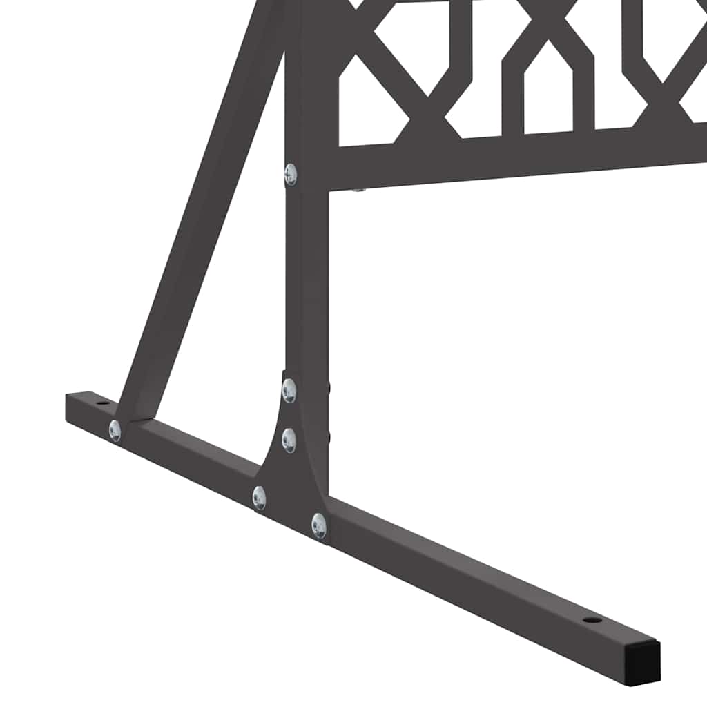 Οθόνη Ιδιωτικότητας Μαύρο 100 x 50 x 180 εκ. Ατσάλι - Pakobazaar