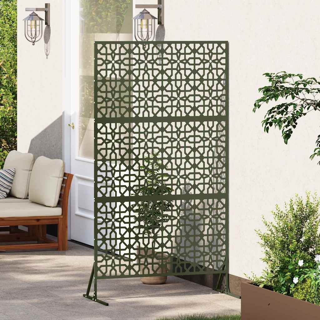 Οθόνη Ιδιωτικότητας Ελιά 100 x 50 x 180 εκ. Ατσάλι - Pakobazaar