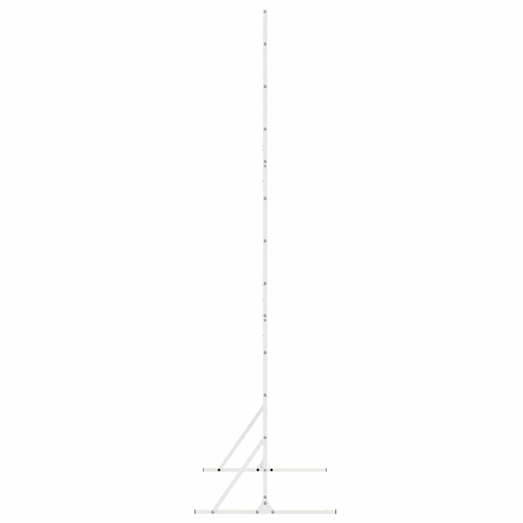 Οθόνη Ιδιωτικότητας Λευκό 100 x 50 x 180 εκ. Ατσάλι - Pakobazaar