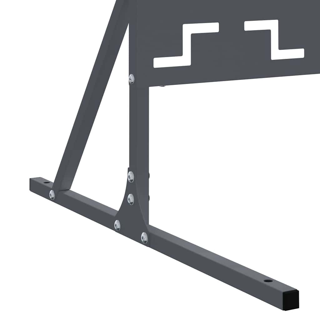 Οθόνη Ιδιωτικότητας Ανθρακί 100 x 50 x 180 εκ. Ατσάλι - Pakobazaar