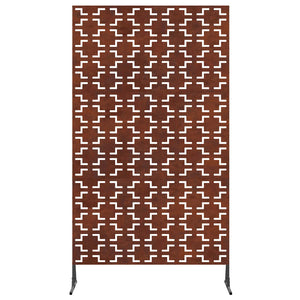 Οθόνη Ιδιωτικότητας 100 x 50 x 180 εκ. Σκ rusty