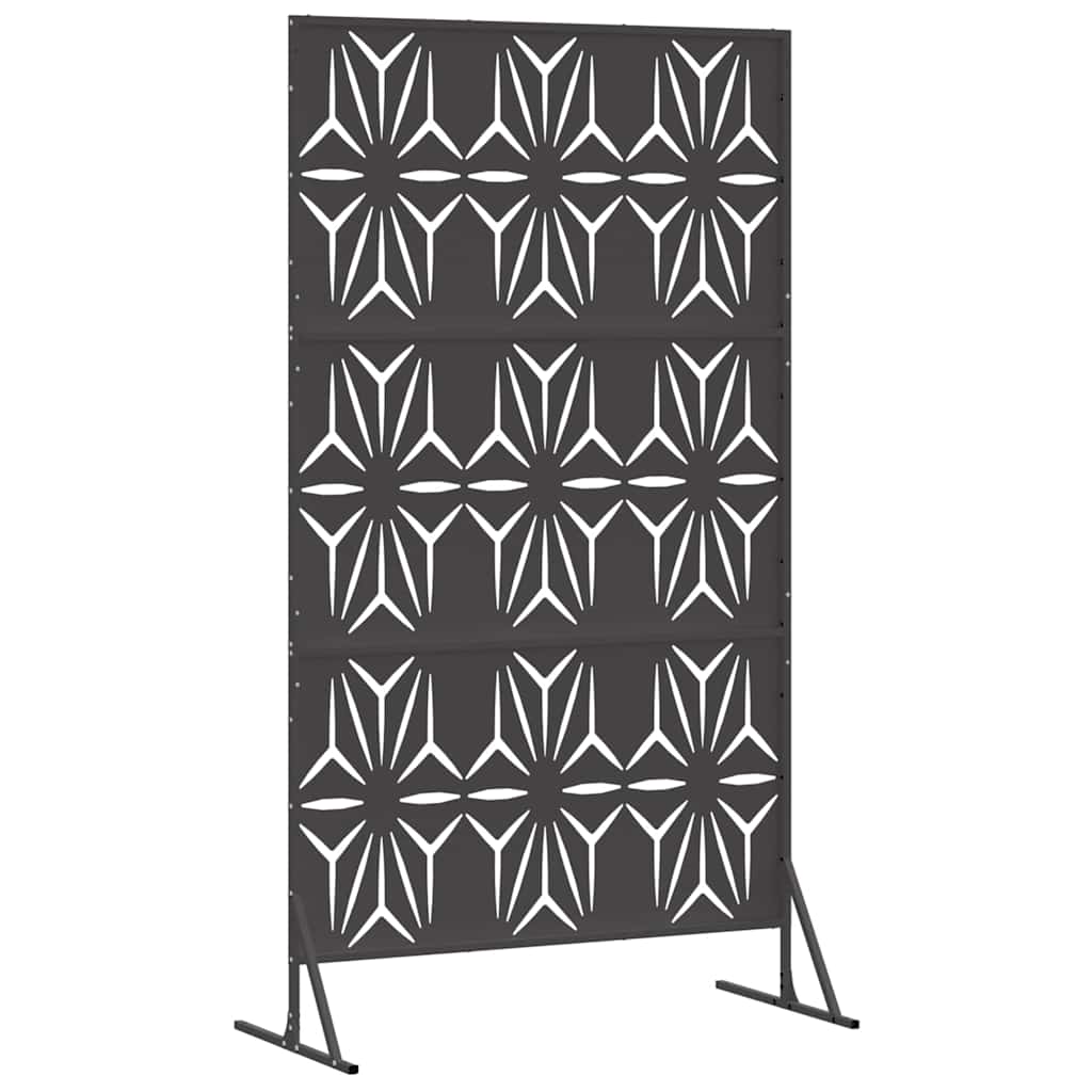 Οθόνη Ιδιωτικότητας Μαύρο 100 x 50 x 180 εκ. Ατσάλι - Pakobazaar