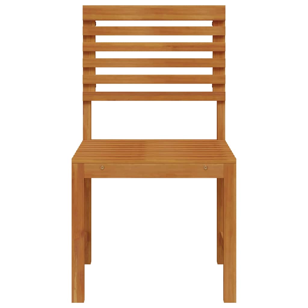Καρέκλα Κήπου 2 pcs Καφέ 50 x 50 x 91 εκ. Μασίφ ξύλο ακακίας