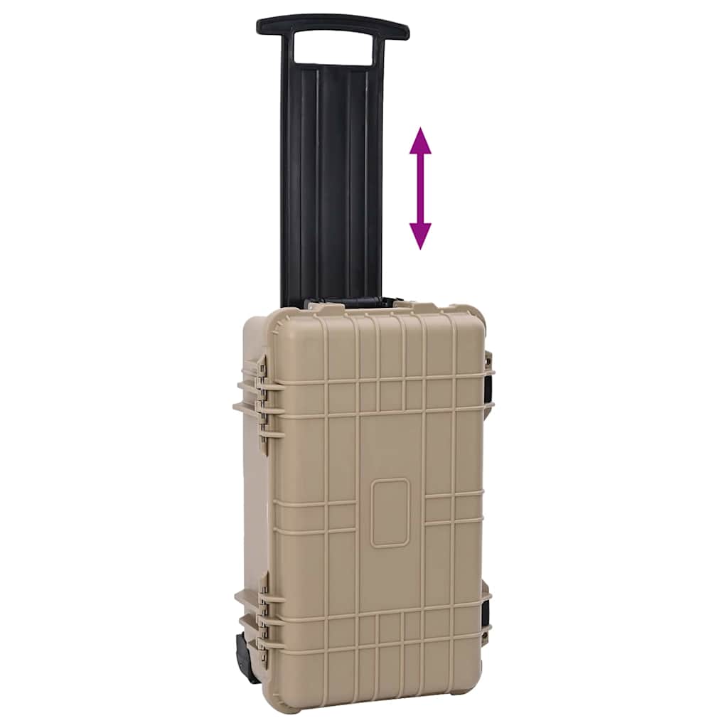 Σκληρή βαλίτσα Άμμος 56 x 35 x 23 cm Πολυπροπυλένιο και ABS - Pakobazaar