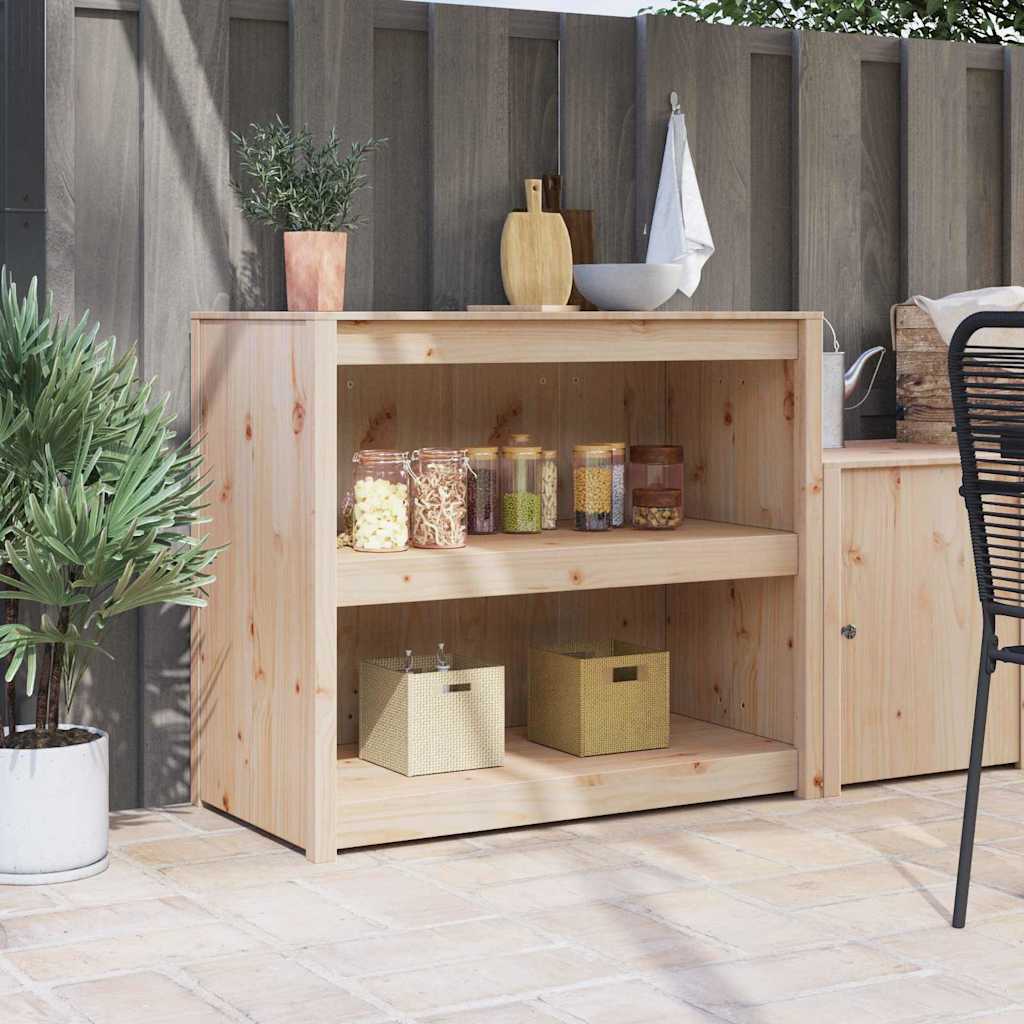 Ντουλάπα Κουζίνας με ράφι MEPPEL Καφέ δρυς 106 x 55 x 92 cm - Pakobazaar