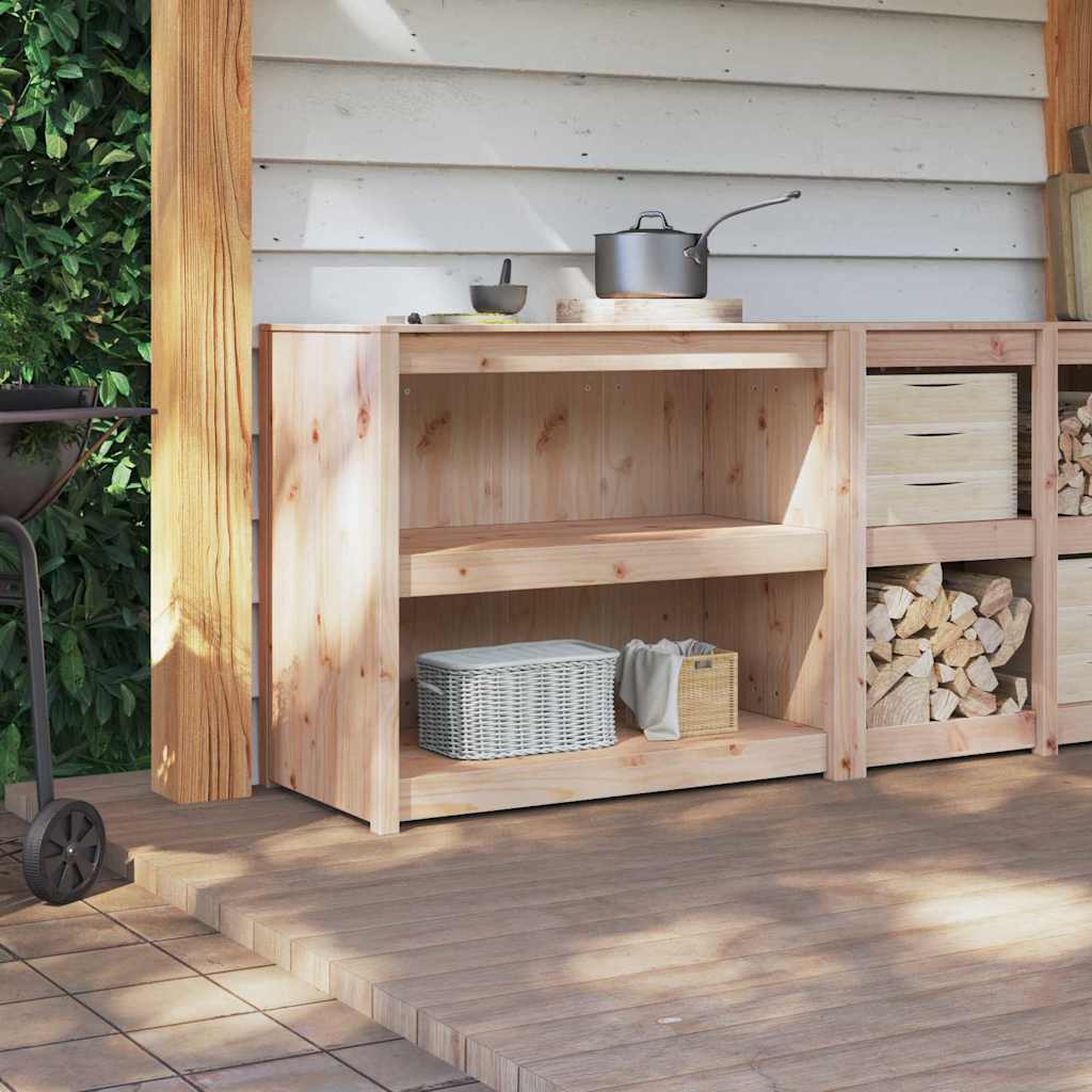 Ντουλάπα Κουζίνας με ράφι MEPPEL Καφέ δρυς 106 x 55 x 92 cm - Pakobazaar