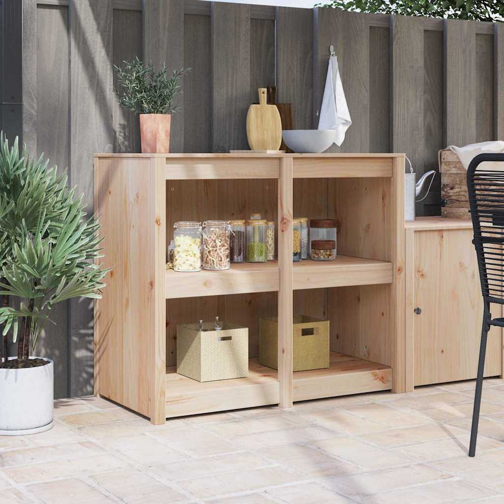 Ντουλάπα Κουζίνας με ράφι MEPPEL Καφέ δρυς 106 x 55 x 92 cm