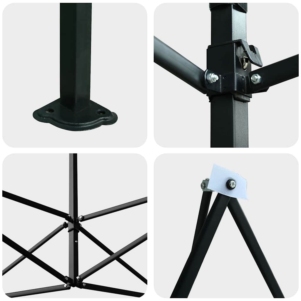 Θερμοκήπιο με αναδιπλούμενο πλαίσιο Πράσινο 290 x 580 x 315 εκ - Pakobazaar