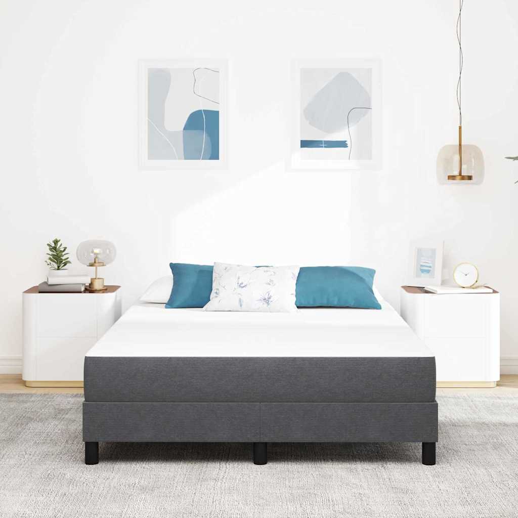 Στρώμα Κρεβατιού με στρώμα Γκρι 160 x 200 cm ύφασμα - Pakobazaar