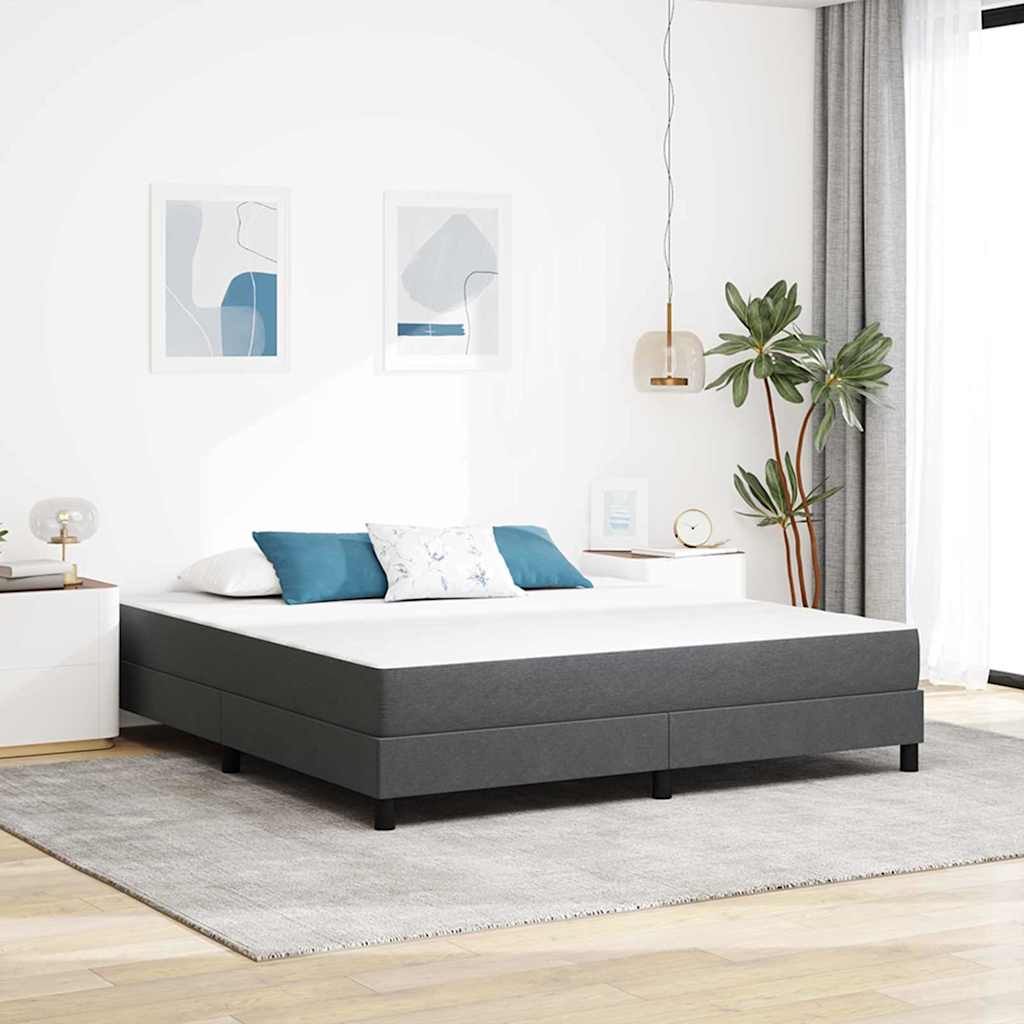 Στρώμα Κρεβατιού με στρώμα Γκρι 180 x 200 cm ύφασμα - Pakobazaar
