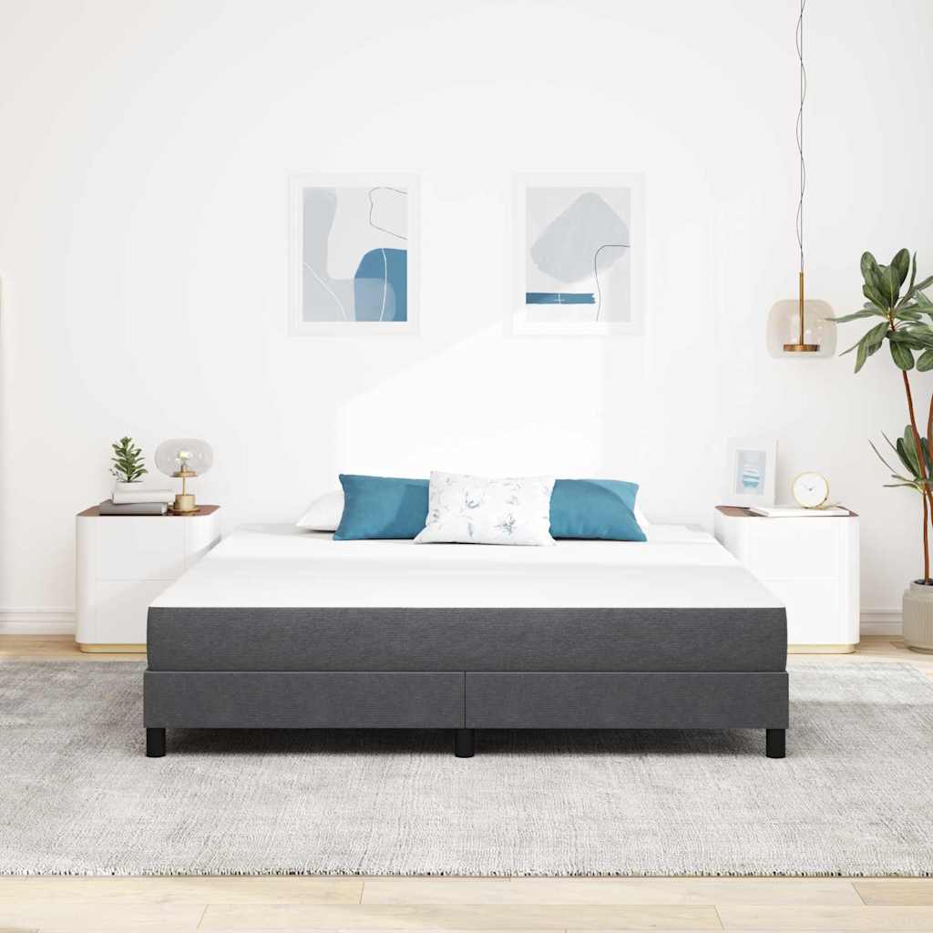 Στρώμα Κρεβατιού με στρώμα Γκρι 180 x 200 cm ύφασμα - Pakobazaar