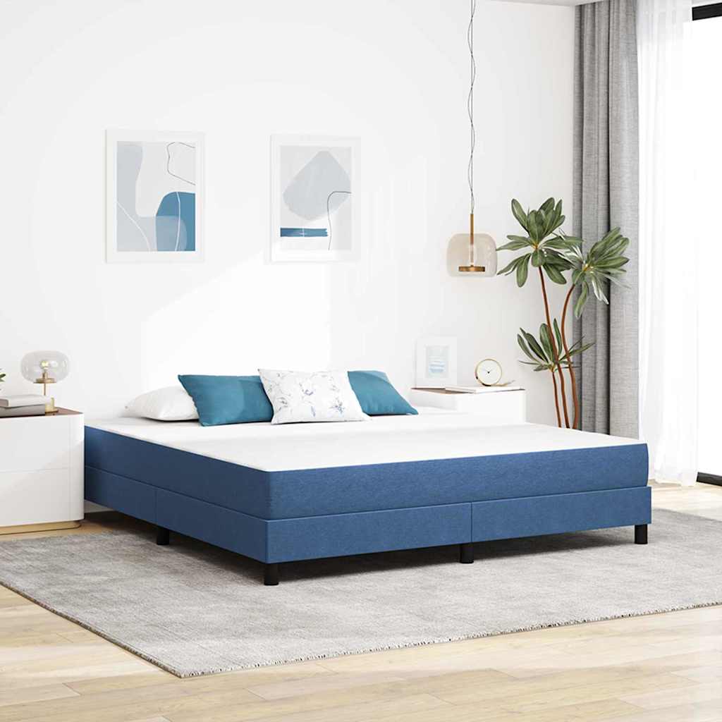 Στρώμα Κρεβατιού με στρώμα Μπλε 180 x 200 cm ύφασμα - Pakobazaar