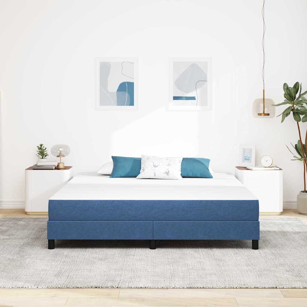 Στρώμα Κρεβατιού με στρώμα Μπλε 180 x 200 cm ύφασμα - Pakobazaar