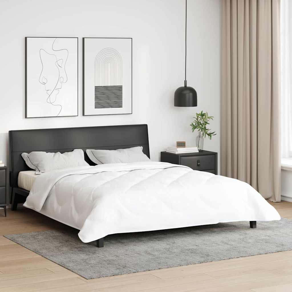 Καλοκαιρινό Παπλωματοθήκη Λευκό 260 x 240 x 3 εκ Πολυεστέρας