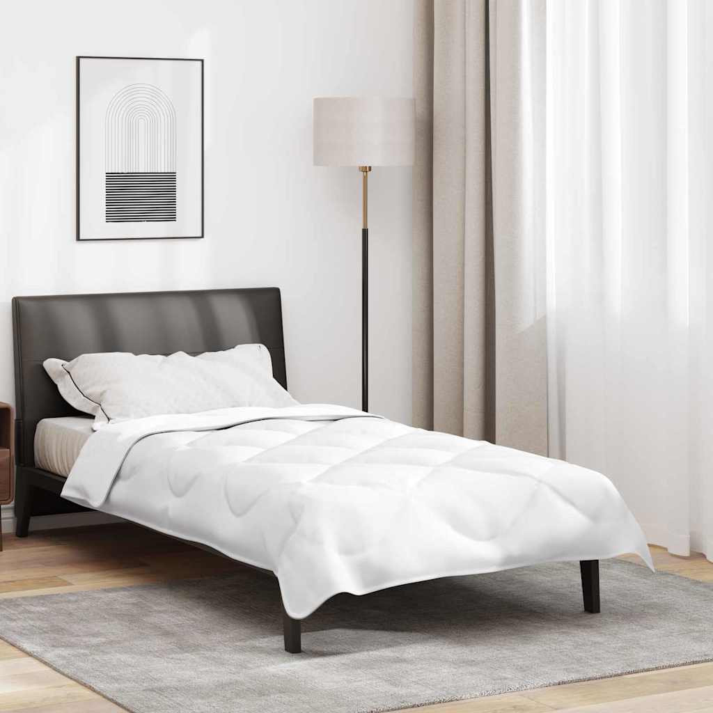 Κουβέρτα 2 σε 1 Λευκό 140 x 220 cm Πολυεστέρας - Pakobazaar