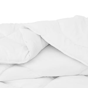 Κουβέρτα 2 σε 1 Λευκό 260 x 220 εκ. Πολυεστέρας - Pakobazaar