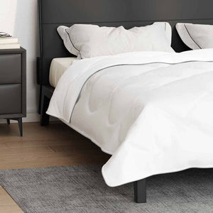 Κουβέρτα 2 σε 1 Λευκό 260 x 220 εκ. Πολυεστέρας - Pakobazaar