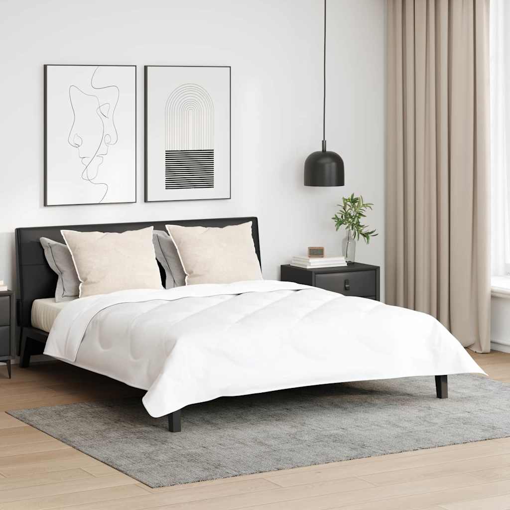 Μαξιλάρι 2 pcs Λευκό 80 x 60 x 20 εκ Βαμβάκι και Πολυεστέρας