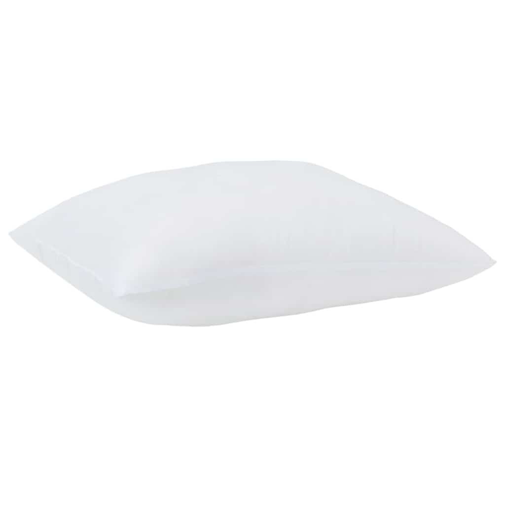 Μαξιλάρι με μαξιλάρι 2 pcs Λευκό 70 x 61 x 20 εκ Πολυεστέρας