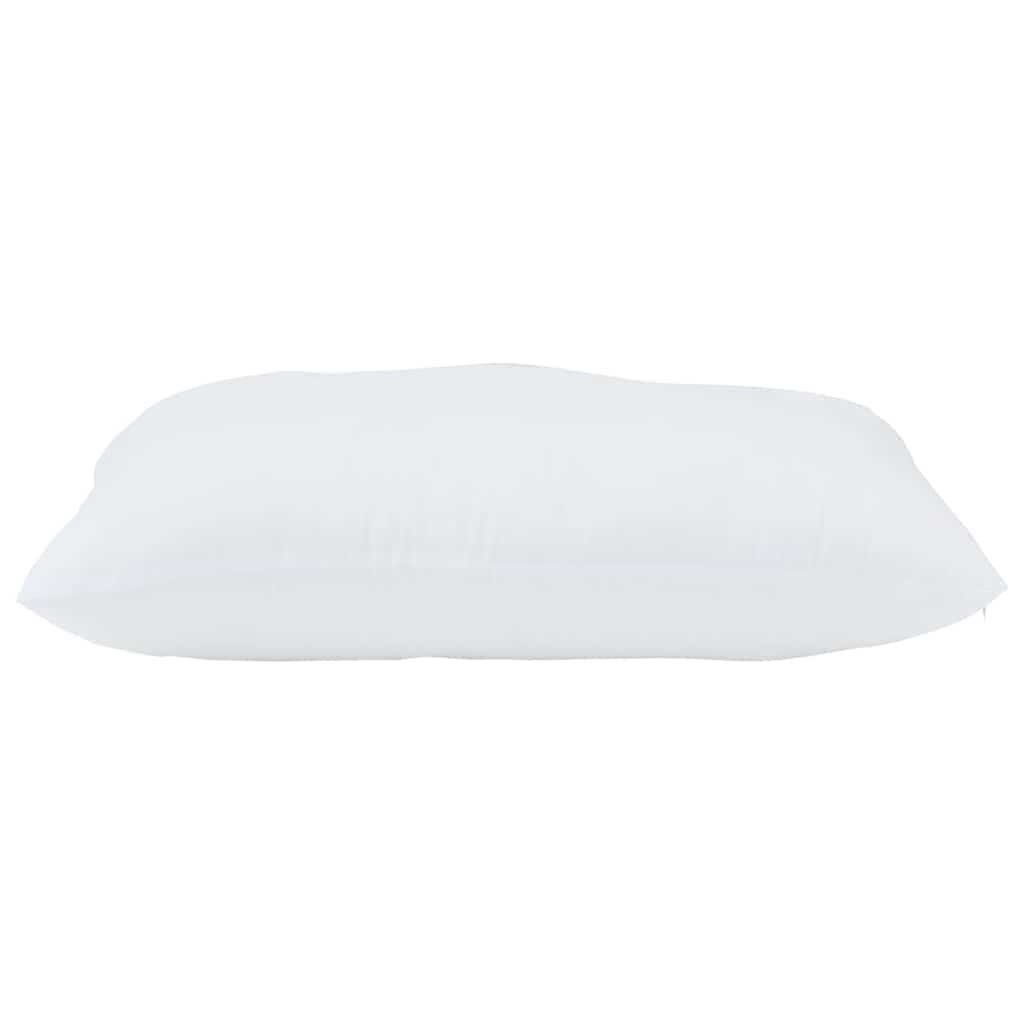 Μαξιλάρι με μαξιλάρι 2 pcs Λευκό 70 x 61 x 20 εκ Πολυεστέρας
