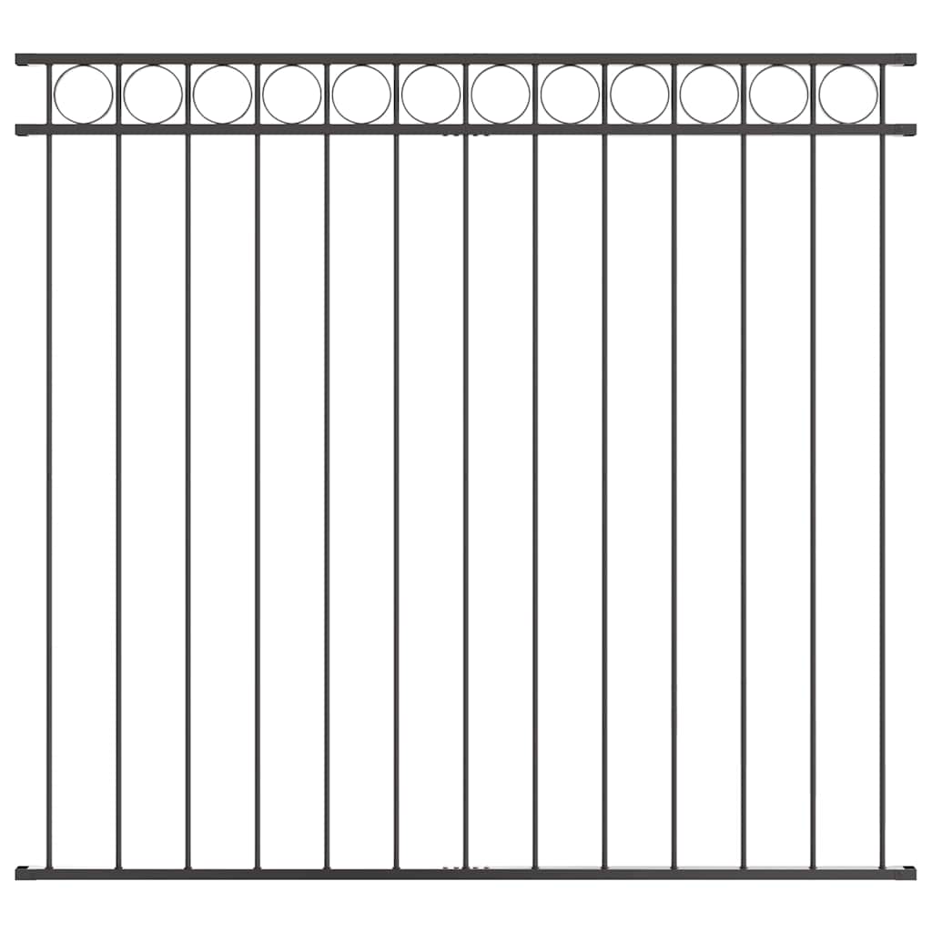 Στοιχείο Φράχτη Γκρι 170 x 150 εκ. Ατσάλι