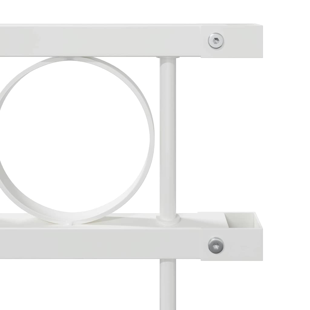 Στοιχείο Φράχτη Λευκό 170 x 120 εκ. Ατσάλι