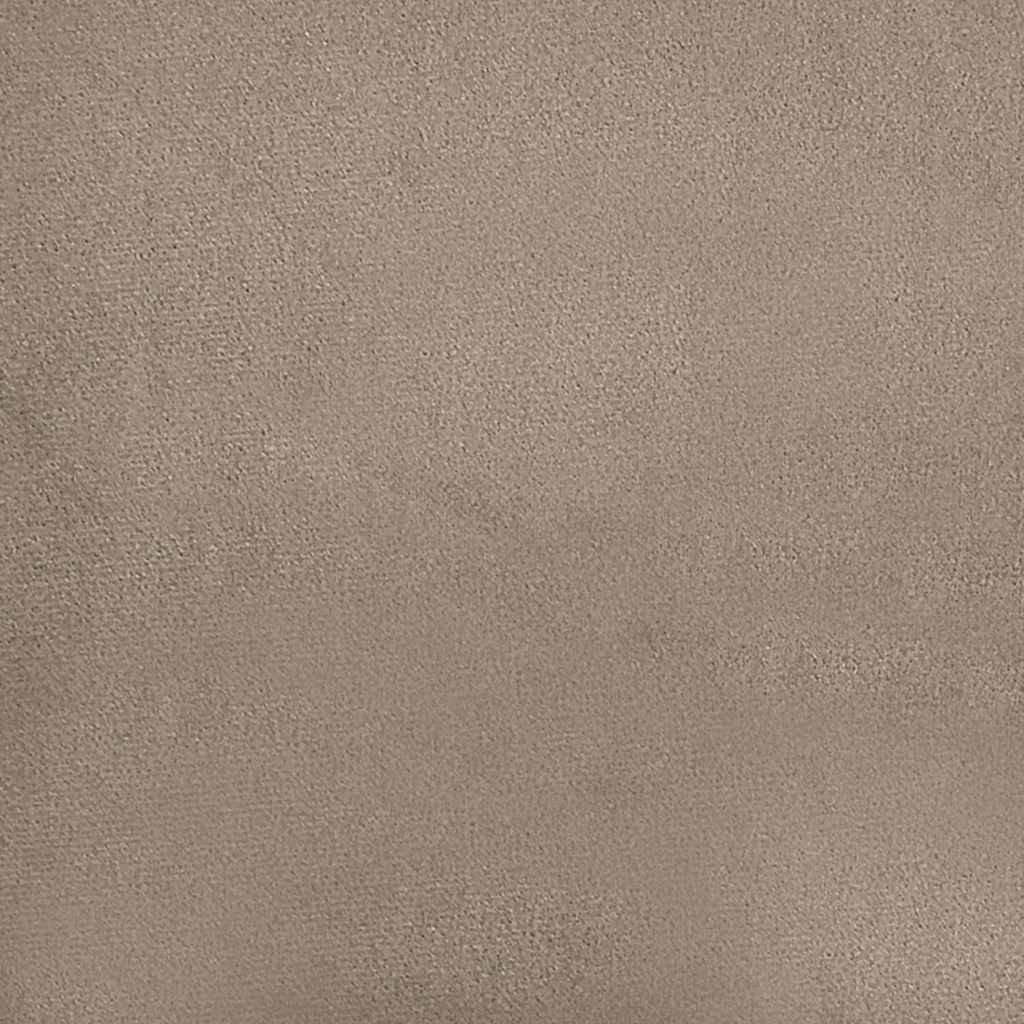 Καναπές Κρεβάτι Taupe 194 x 67 x 82 εκ Μικροΐνες - Pakobazaar