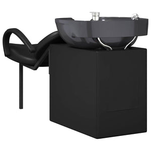 Καρέκλα Σαμπουάν Μαύρο 136 x 60 x 92 εκ. PVC - Pakobazaar