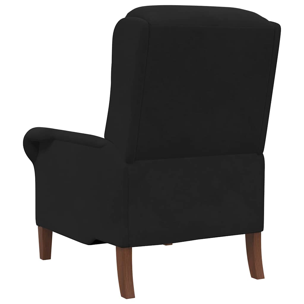 Πολυθρόνα Μαύρο 76 x 94 x 102 εκ. Βελούδο - Pakobazaar