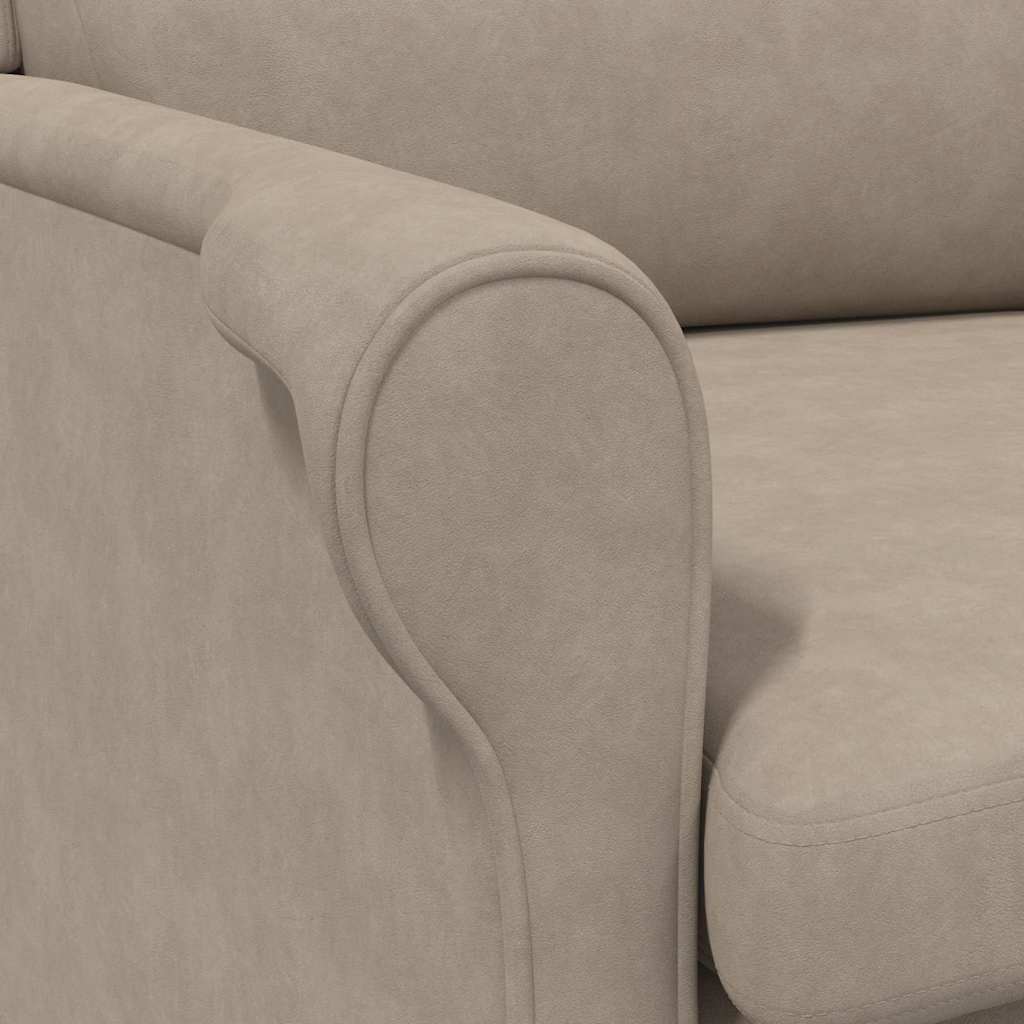 Πολυθρόνα Taupe 76 x 94 x 102 εκ. Μικροΐνες - Pakobazaar