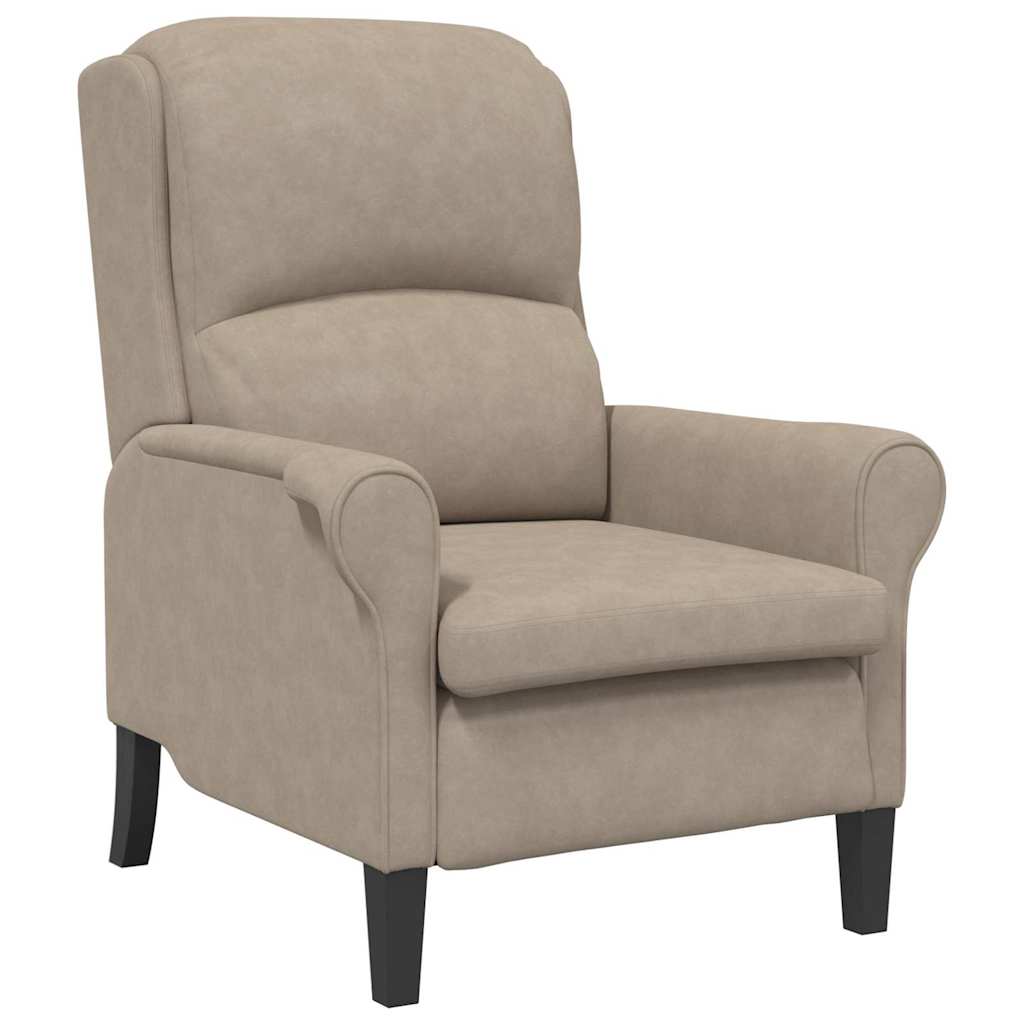 Πολυθρόνα Taupe 76 x 94 x 102 εκ. Μικροΐνες - Pakobazaar
